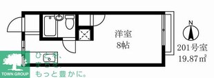 アイエスハイツの物件間取画像